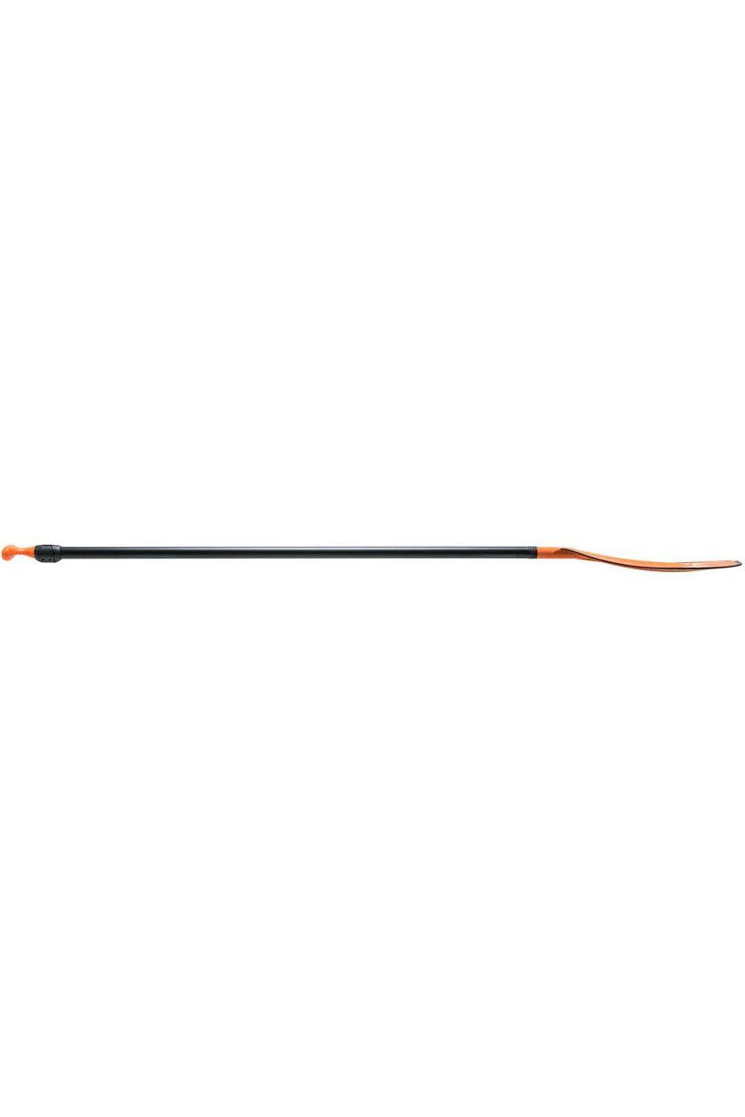 2 Pce Adjustable Floating Paddle - Black Aluminium Shaft + Orange Plastic Blade - Image 3
