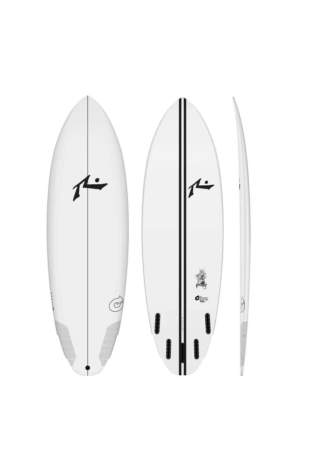 Torq TEC Rusty Dwart Surfboard White - Image 2