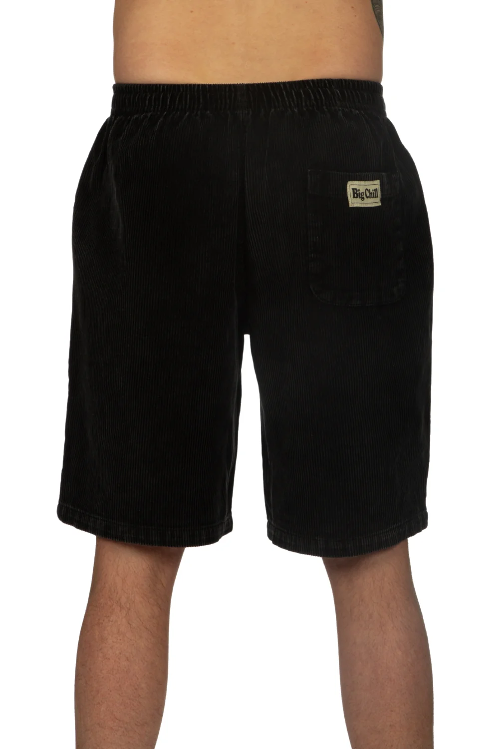 BamBooBay Big Chill Cord Shorts Washed Black - Image 4