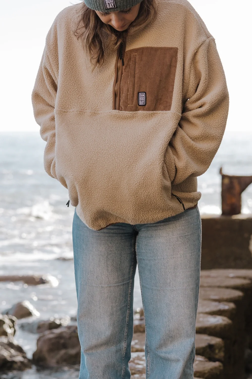 BamBooBay Boulder Fleece Natural - Image 8