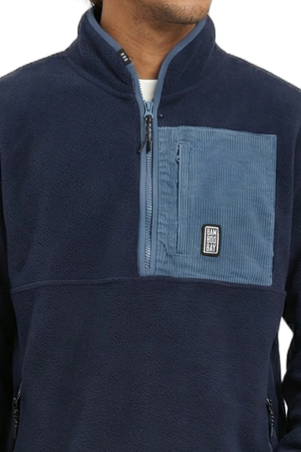 BamBooBay Boulder Fleece Navy - Image 8