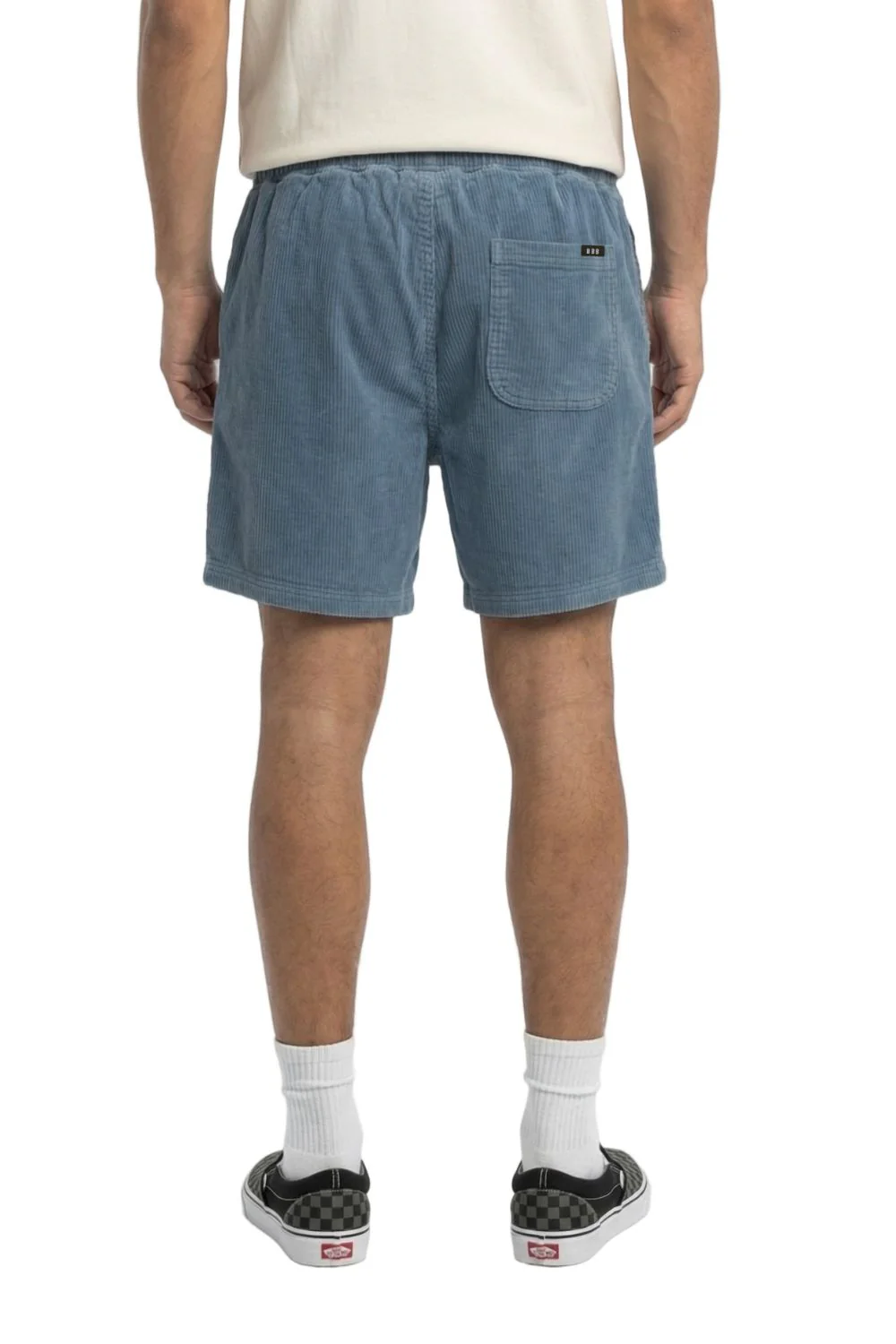 BamBooBay Chill Cord Shorts Blue - Image 3