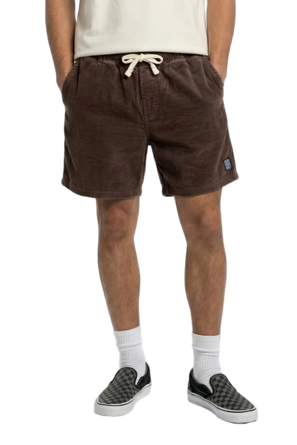 BamBooBay Chill Cord Shorts Chocolate