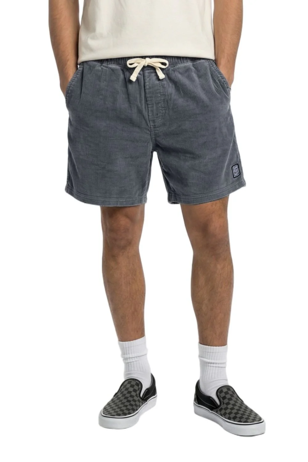 BamBooBay Chill Cord Shorts Navy