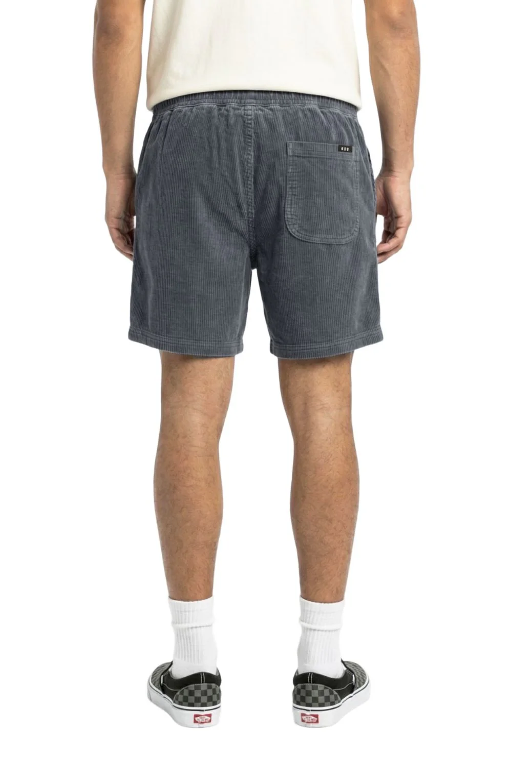 BamBooBay Chill Cord Shorts Navy - Image 4