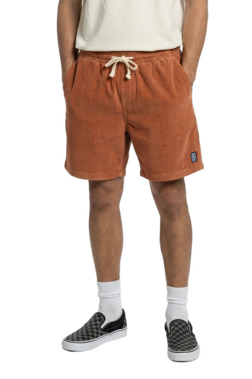 BamBooBay Chill Cord Shorts Rust
