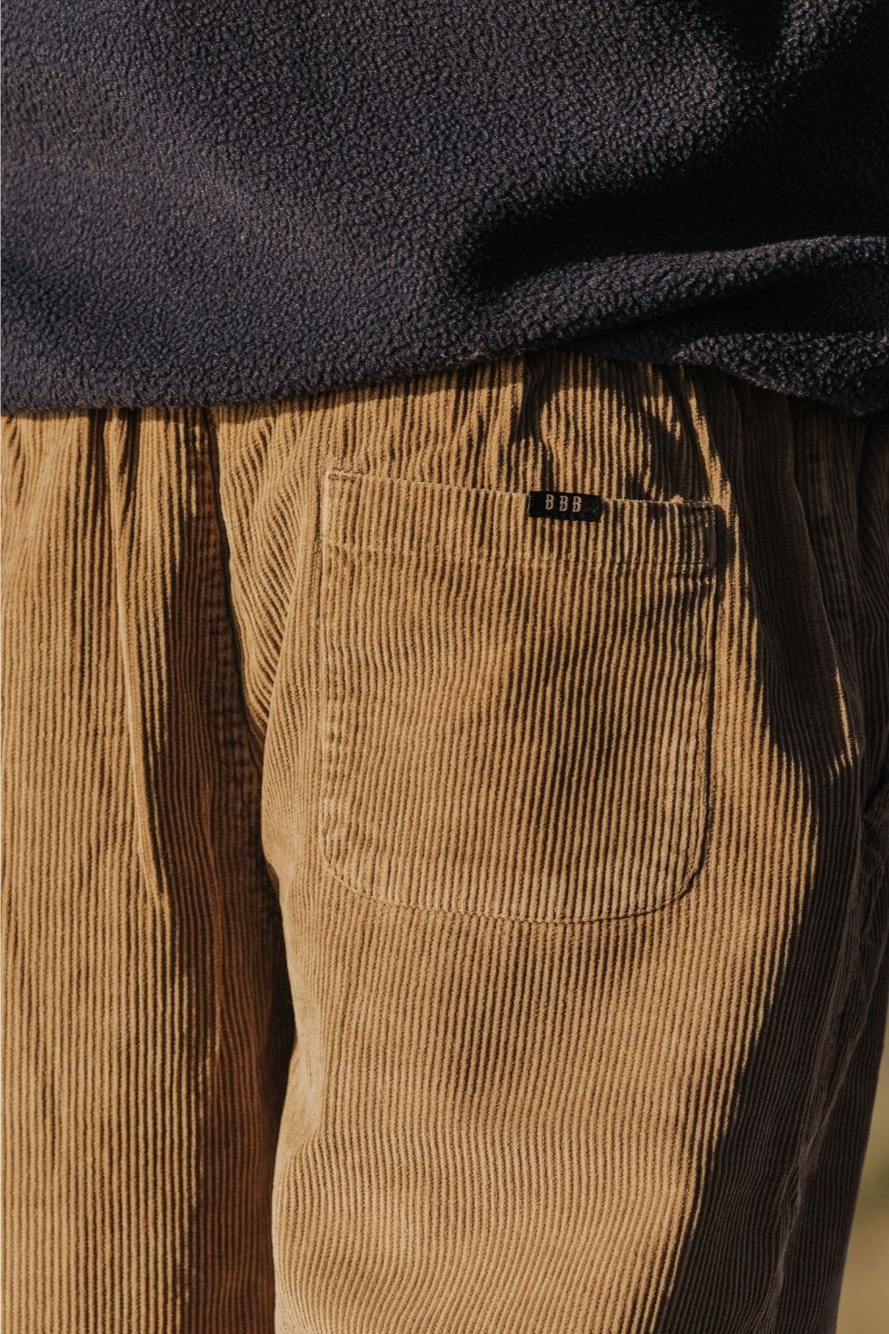 BamBooBay Chill Cord Trousers Mushroom - Image 5