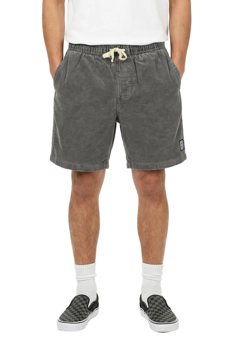 BamBooBay Chill Cord Shorts Grey