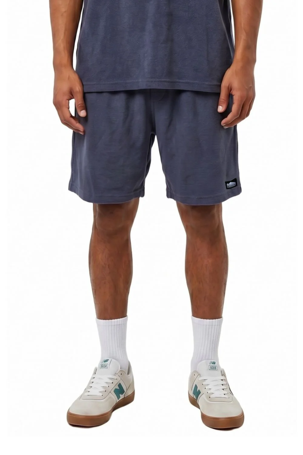 BamBooBay Lazy Terry Mens Shorts Navy