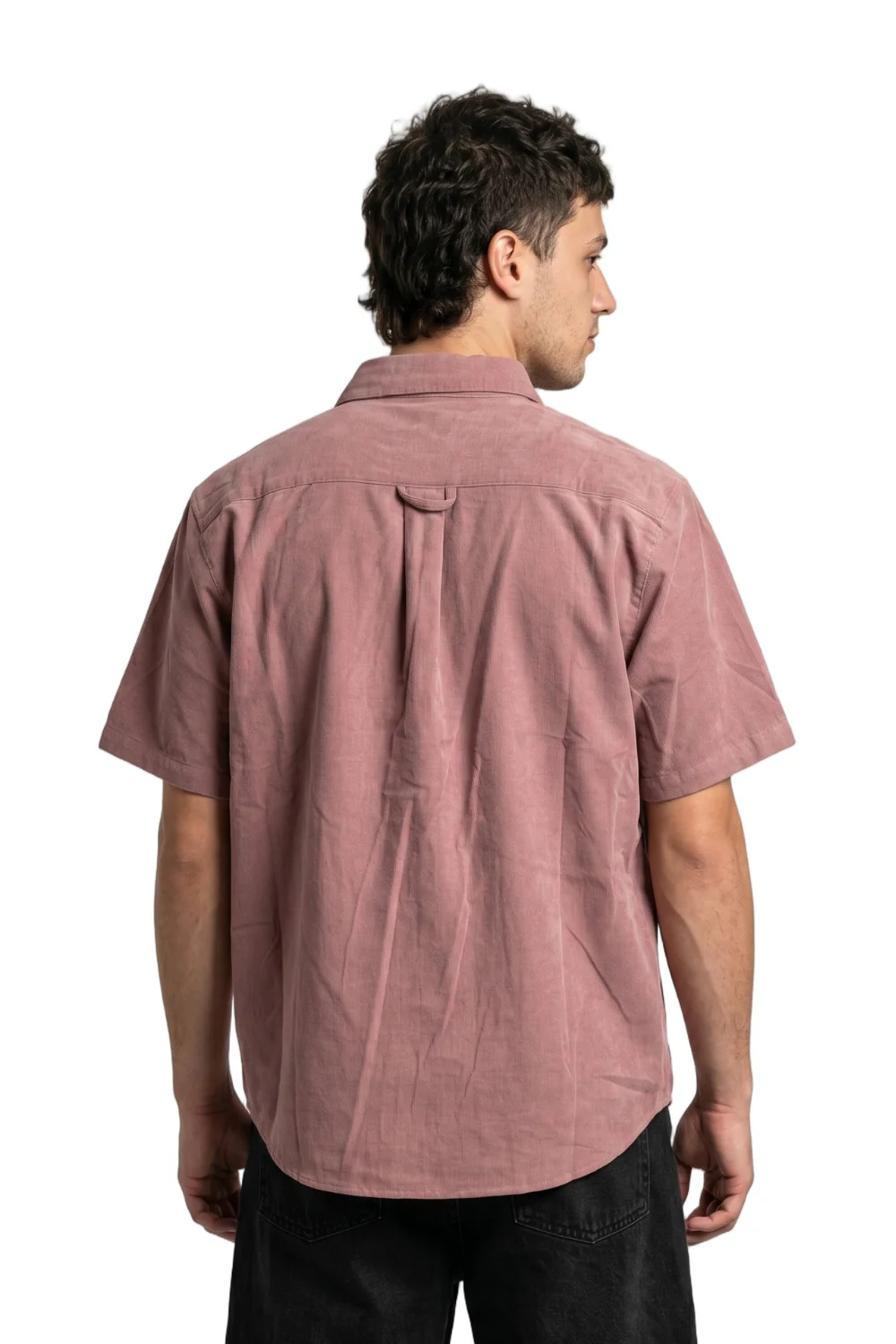 BamBooBay Script Mens Shirt Rose - Image 4