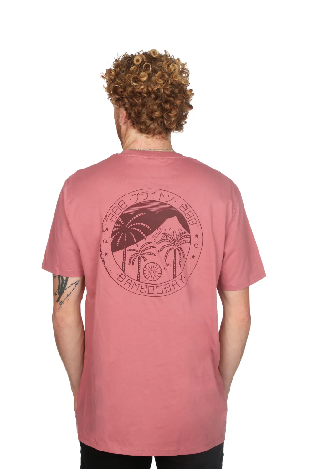 BamBooBay Stamp T-Shirt Antique Rose