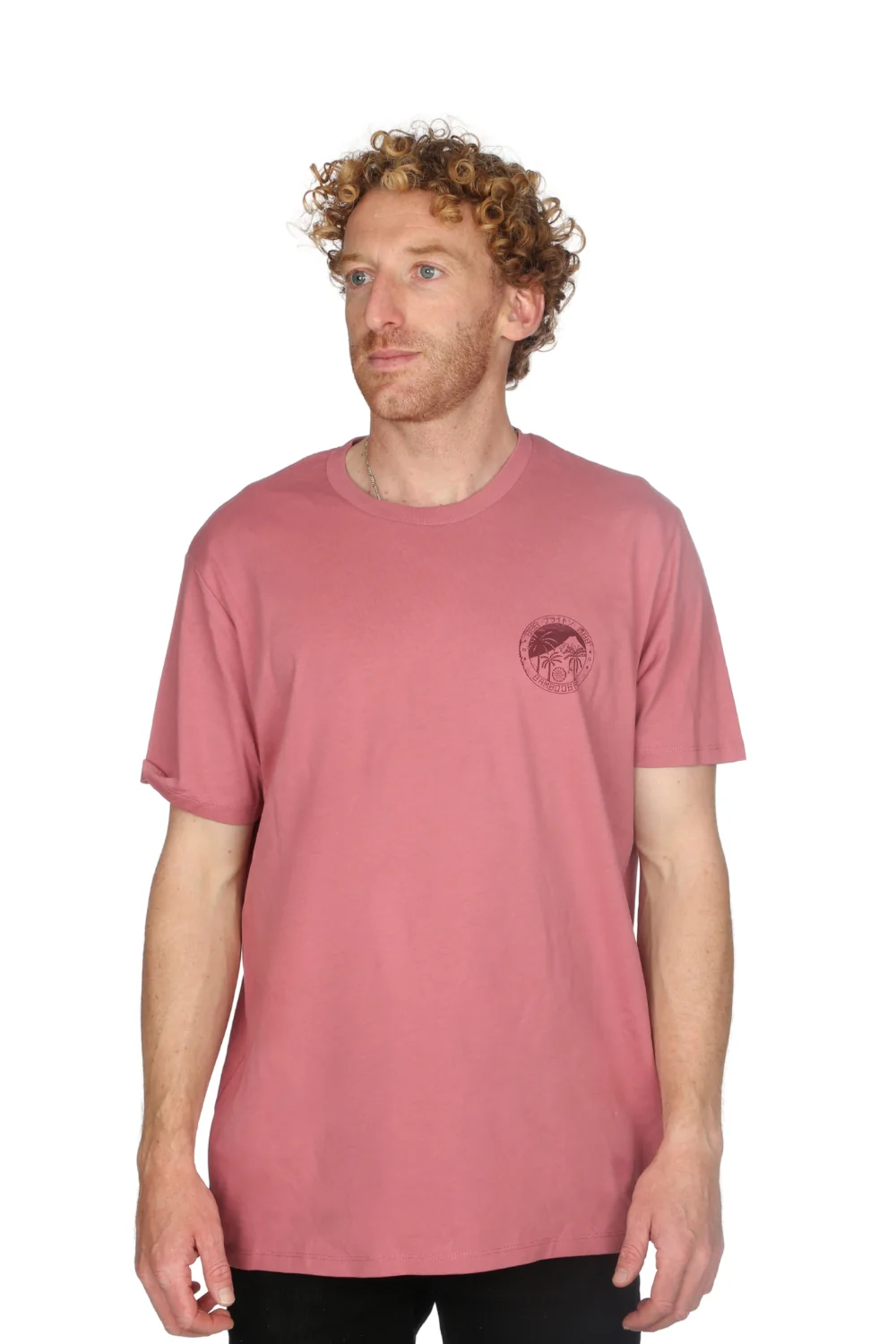 BamBooBay Stamp T-Shirt Antique Rose - Image 3