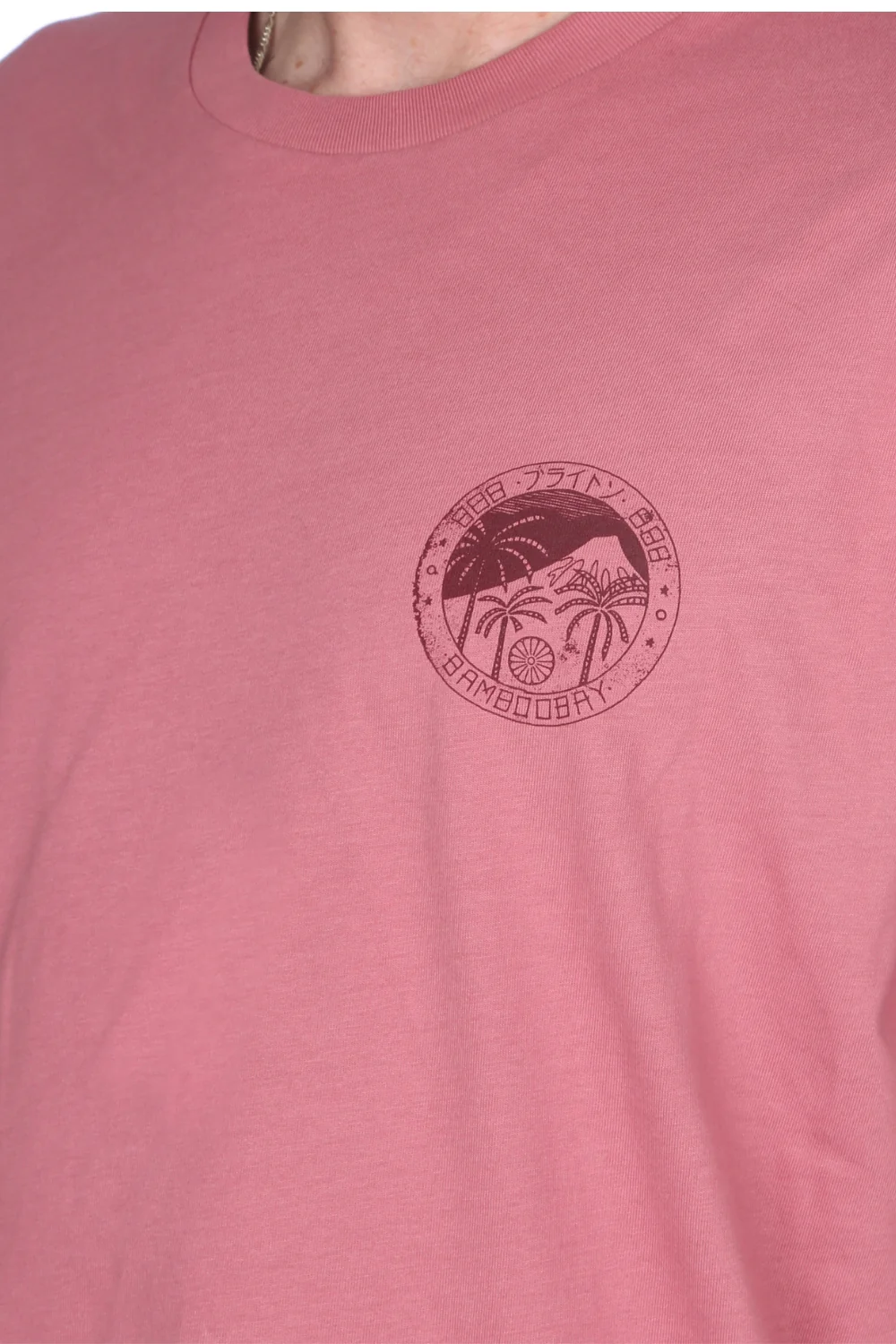 BamBooBay Stamp T-Shirt Antique Rose - Image 4