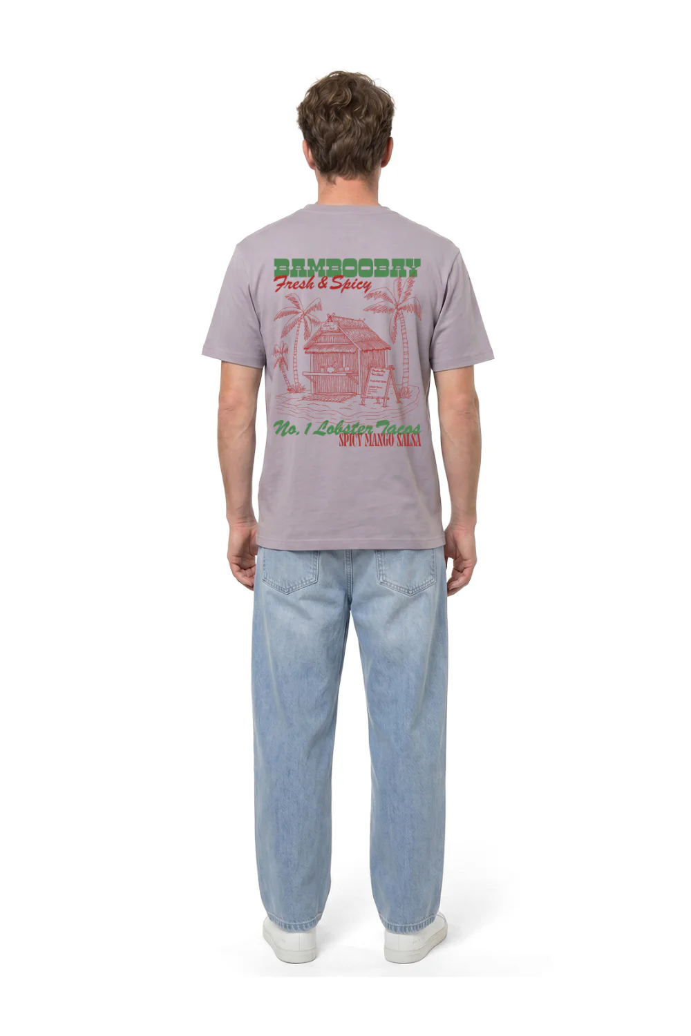 BamBooBay Taco Shack Mens T-Shirt Purple Haze - Image 5