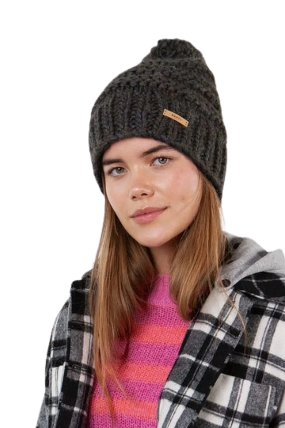 Barts Jasmin Beanie Dark Heather - Image 3