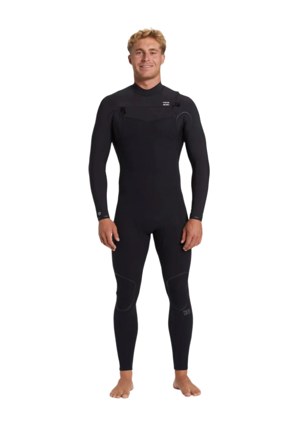 Billabong Furnace Natural 4/3mm Mens Wetsuit Chest Zip Black