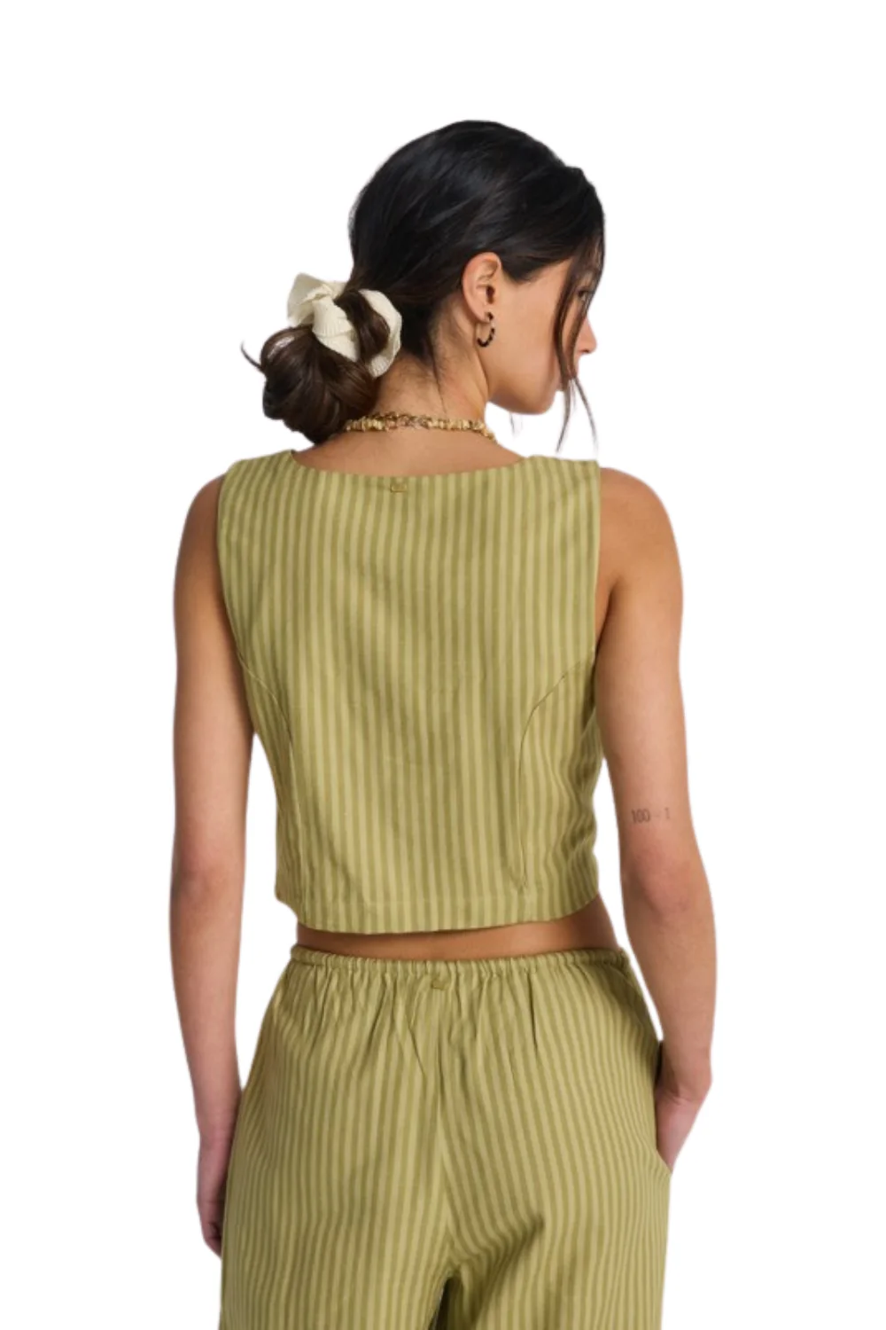 Billabong Another Wave Womens Vest Top Cedar - Image 2