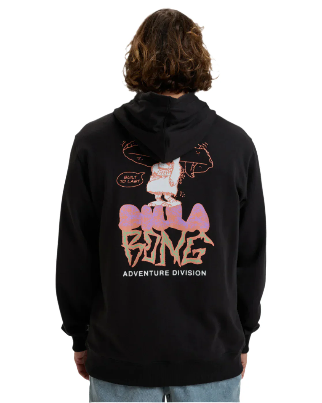 Billabong Compass Pullover Hood Black - Image 3