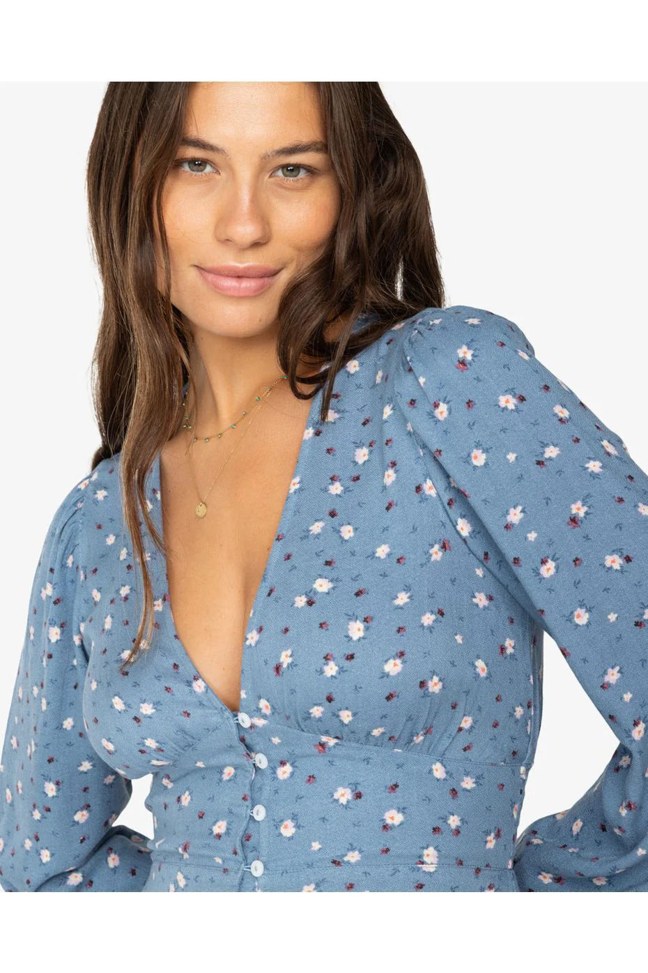 Billabong Cool Night Blue Shadow Dress Blue - Image 2