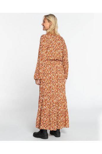 Billabong Good Day Dress Mocha - Image 5