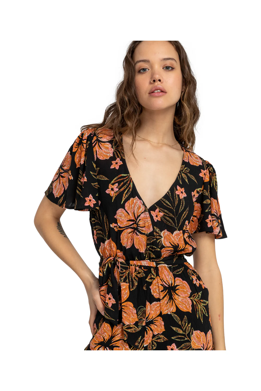 Billabong I Feel Love Jumpsuit Black Sands - Image 2