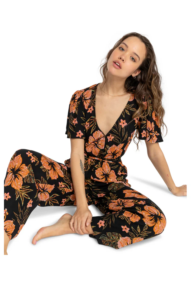 Billabong I Feel Love Jumpsuit Black Sands - Image 4
