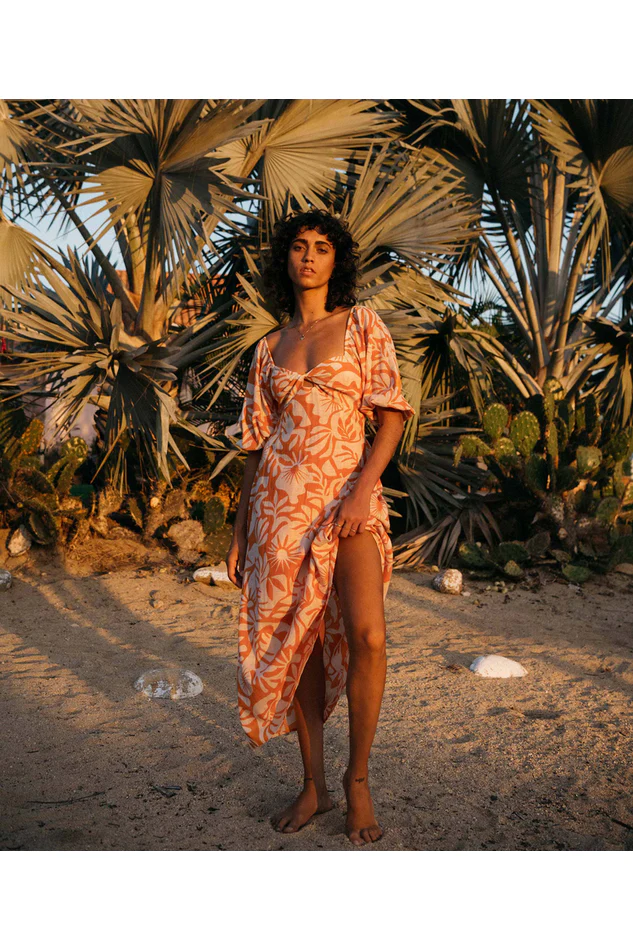 Billabong Paradise Cove 2 Dress Dried Mango - Image 2