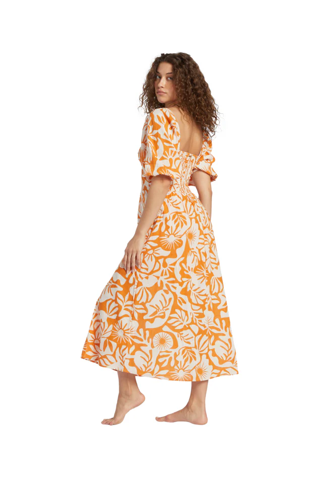 Billabong Paradise Cove 2 Dress Dried Mango - Image 4
