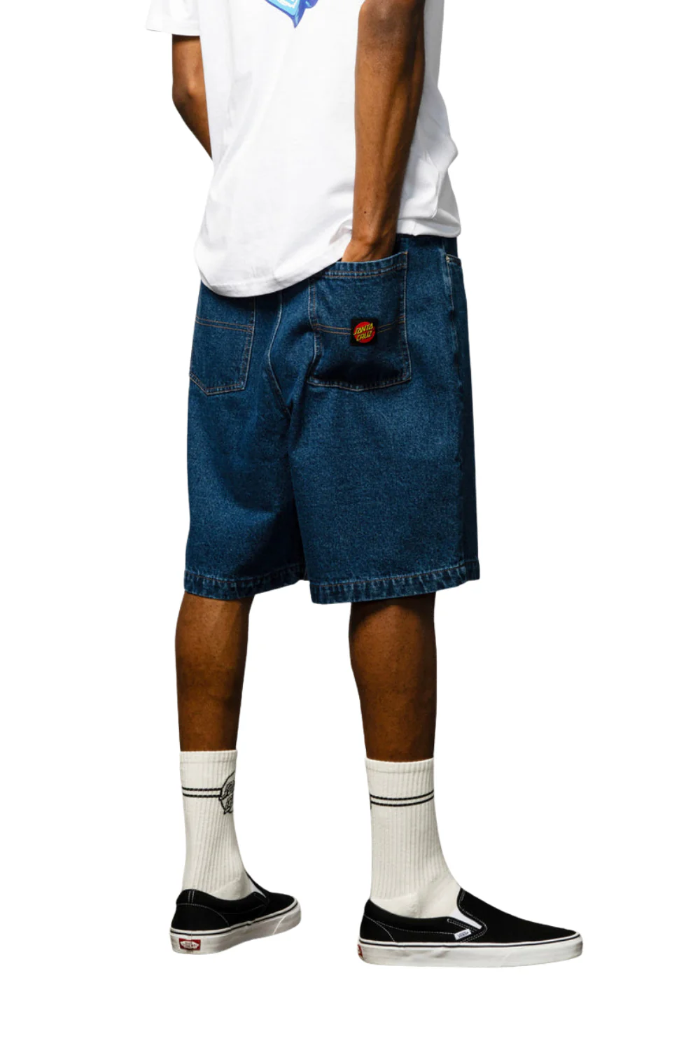 Santa Cruz Mens Big Shorts Classic Blue - Image 2