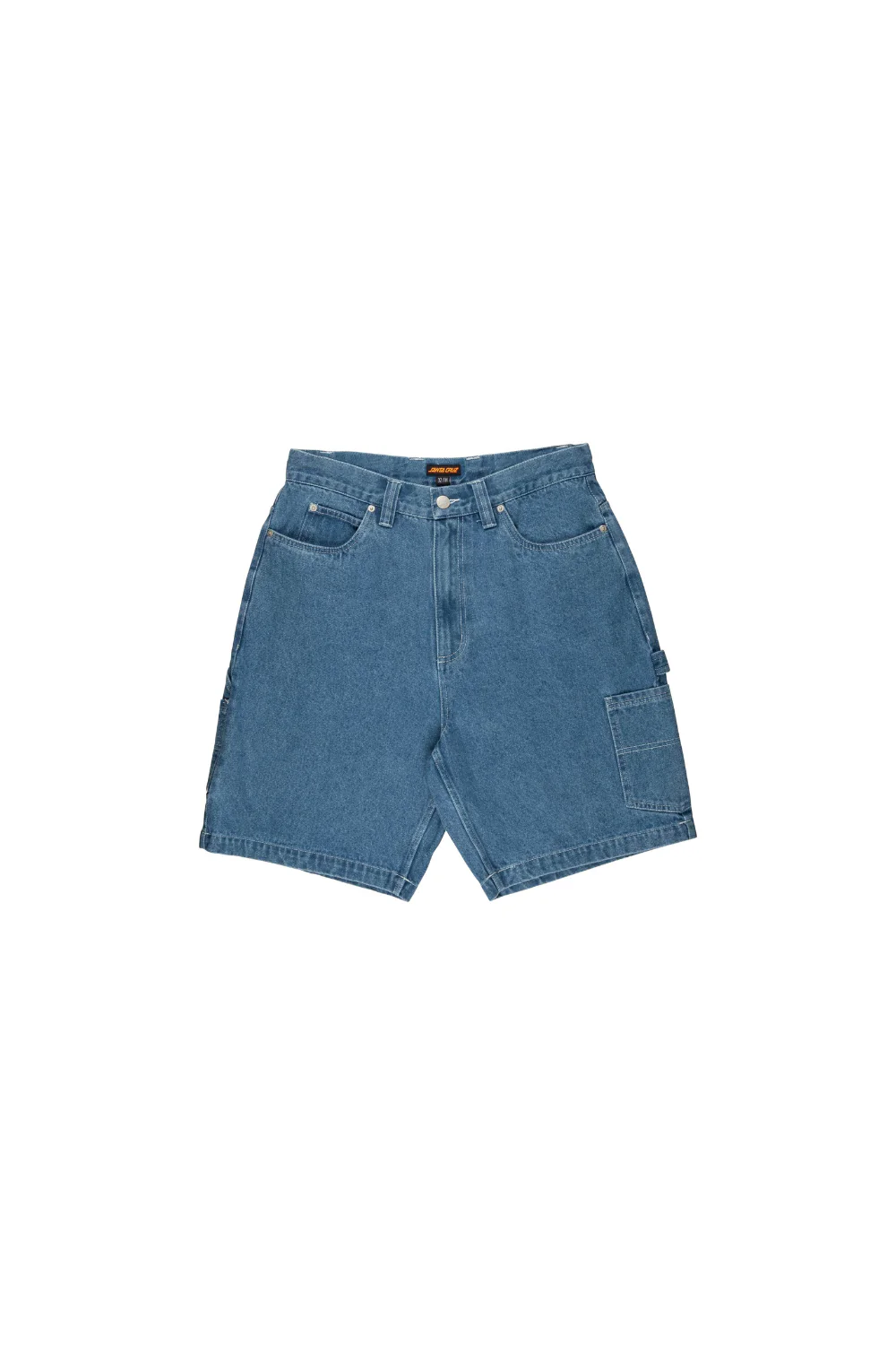 Santa Cruz Mens Carpenter Big Shorts Classic Blue - Image 5