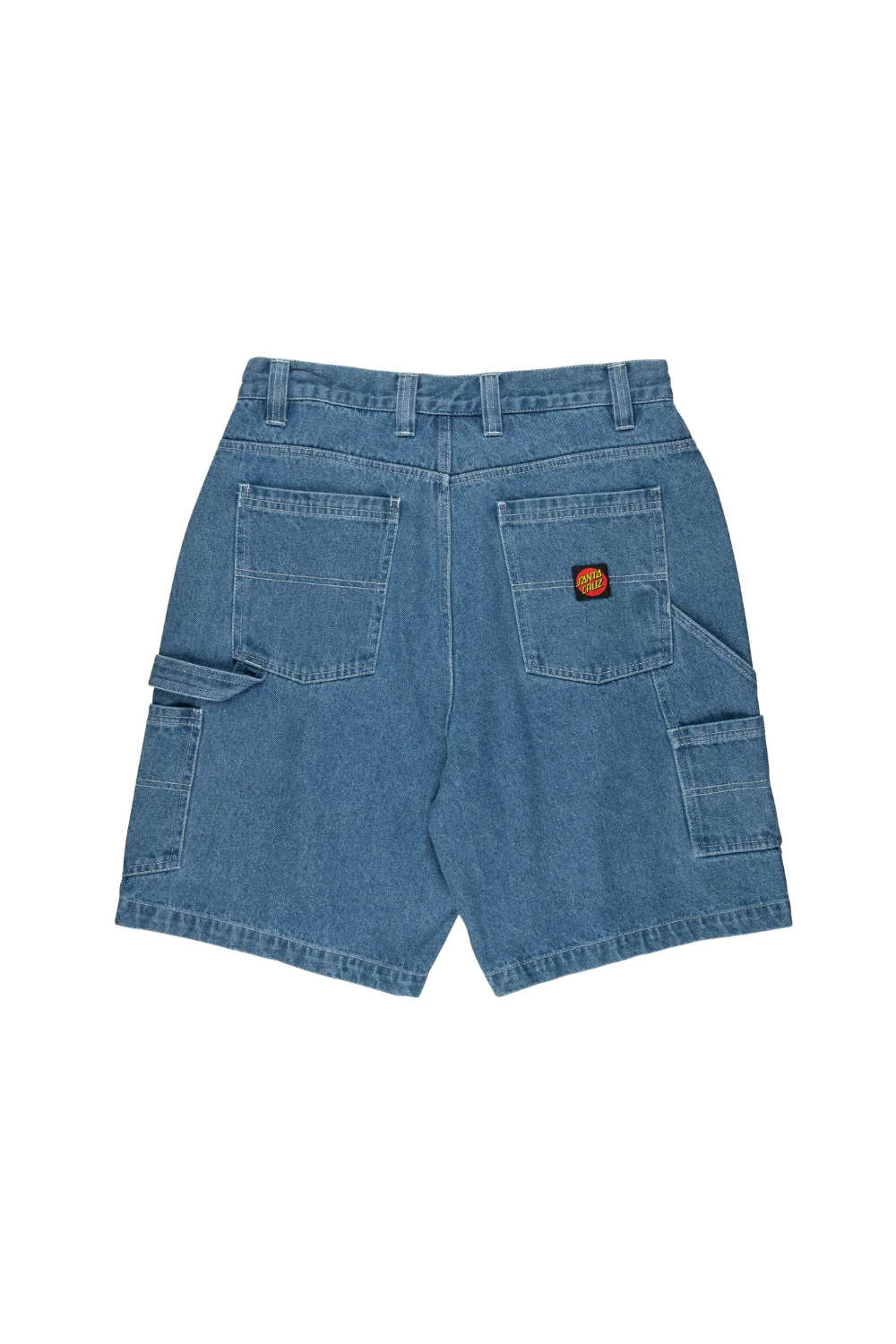 Santa Cruz Mens Carpenter Big Shorts Classic Blue - Image 6