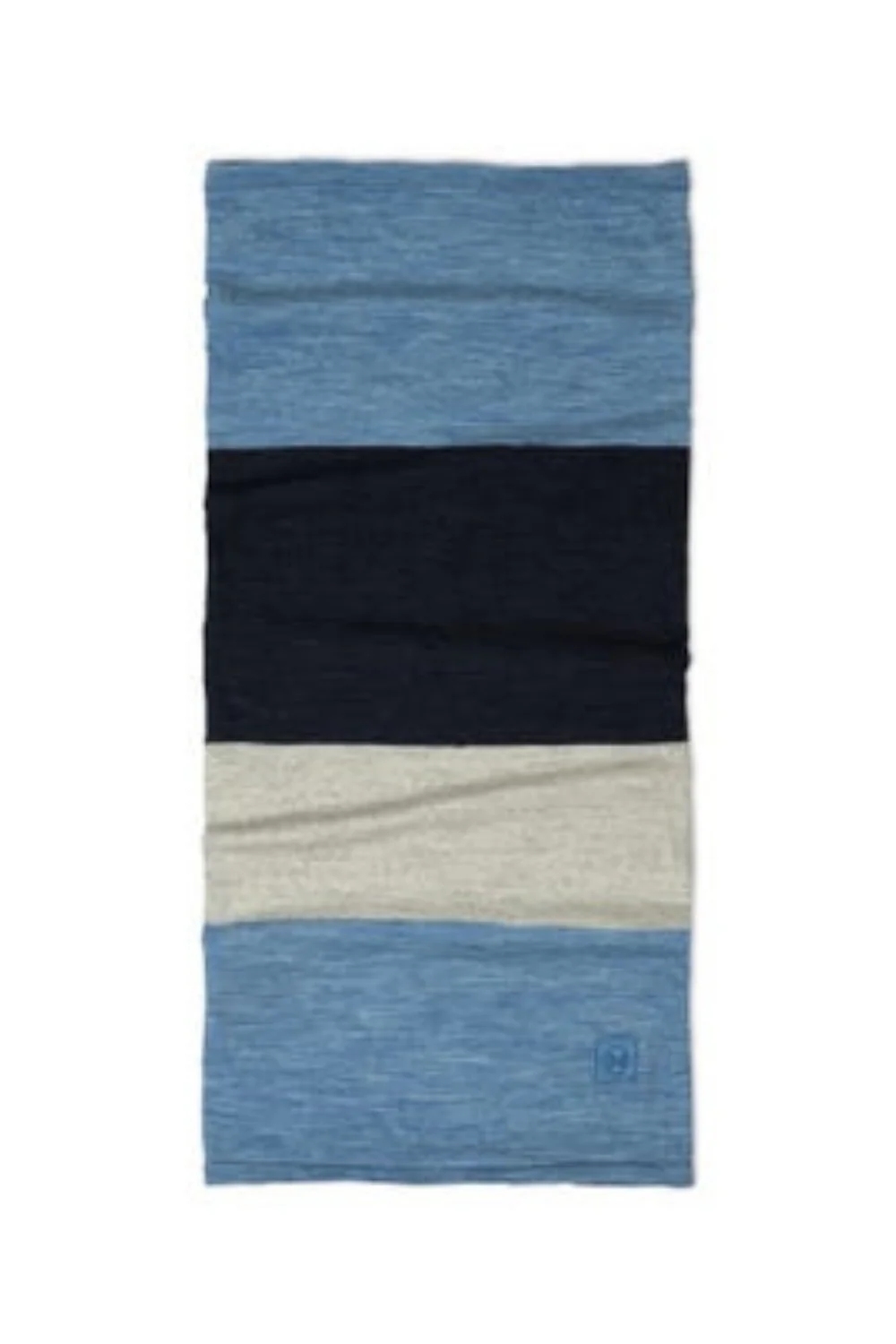 Buff Merino Move Multifunctional Neckwear Block Lake Blue - Image 2