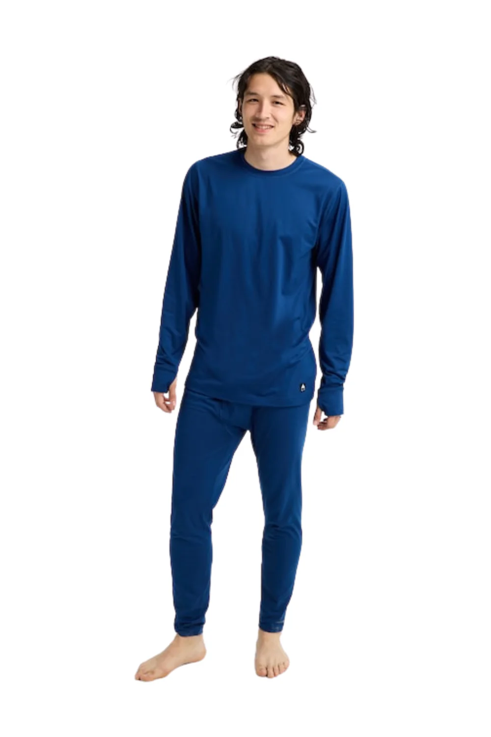 Burton Mens Midweight Base Layer Crewneck Nightfall - Image 3