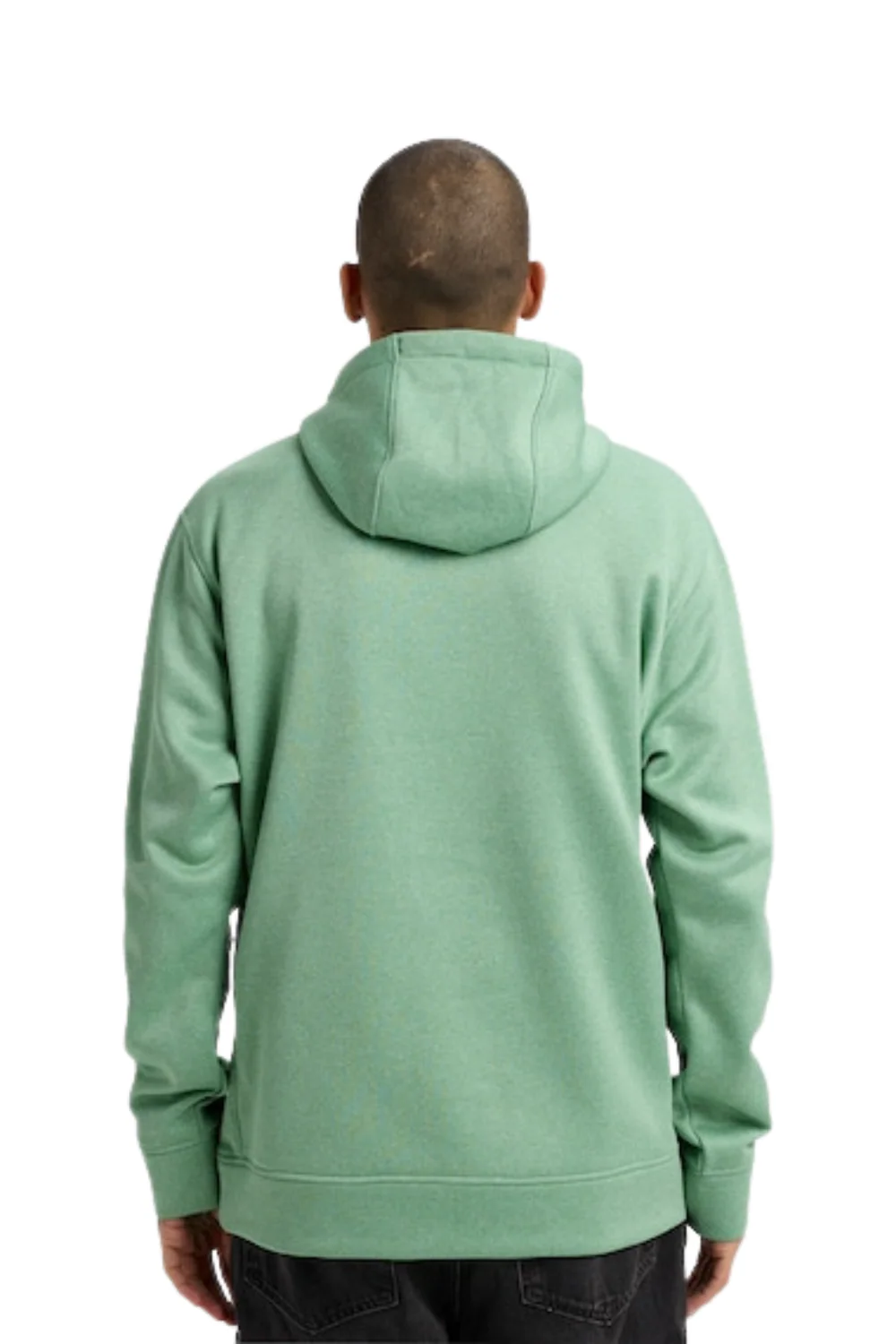 Burton Mens Oak Pullover Hoodie Soft Sage Heather - Image 2