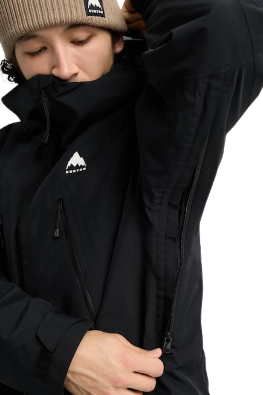 Burton Mens Reserve Gore-Tex 2L Insulated Snowboard Jacket True Black - Image 6