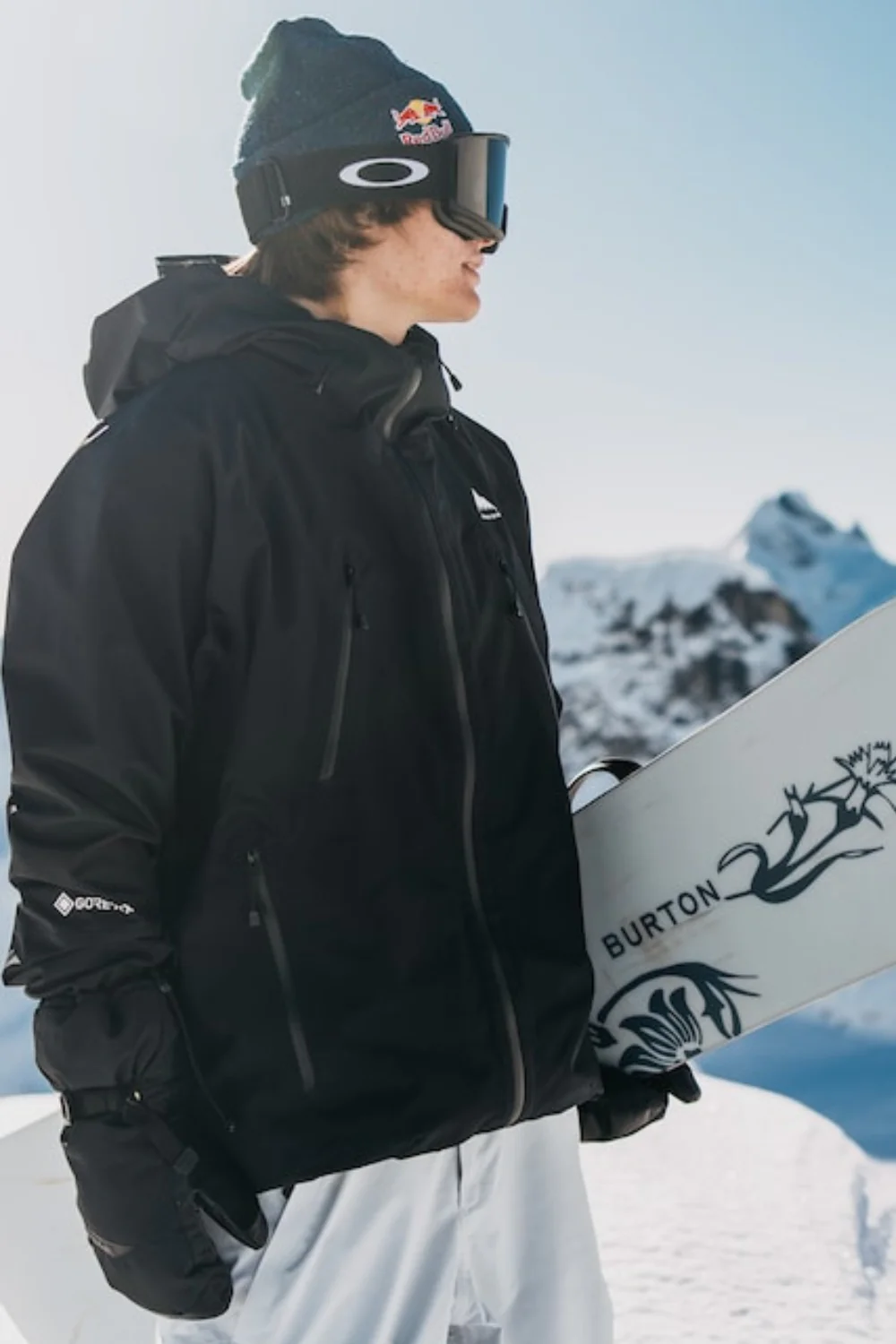 Burton Mens Reserve Gore-Tex 2L Shell Snowboard Jacket True Black - Image 10