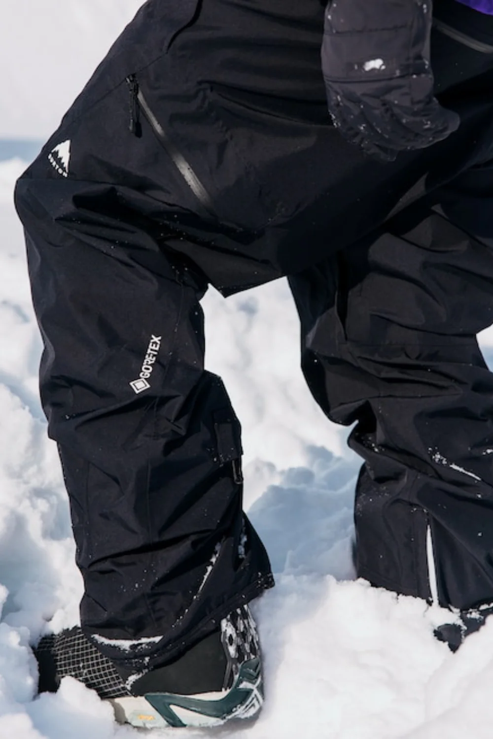 Burton Reserve Gore-Tex 2L Mens Snowboard Pants True Black - Image 8