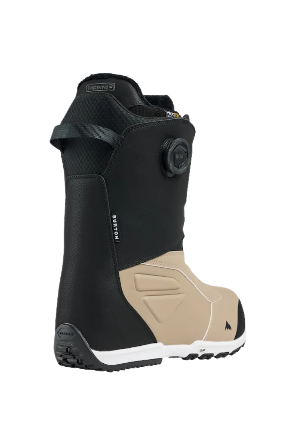 Burton Mens Ruler Boa Snowboard Boots Black/Summit Taupe - Image 2