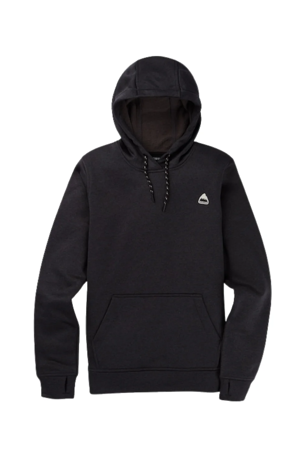 Burton Womens Oak Pullover Hoodie True Black Heather - Image 5