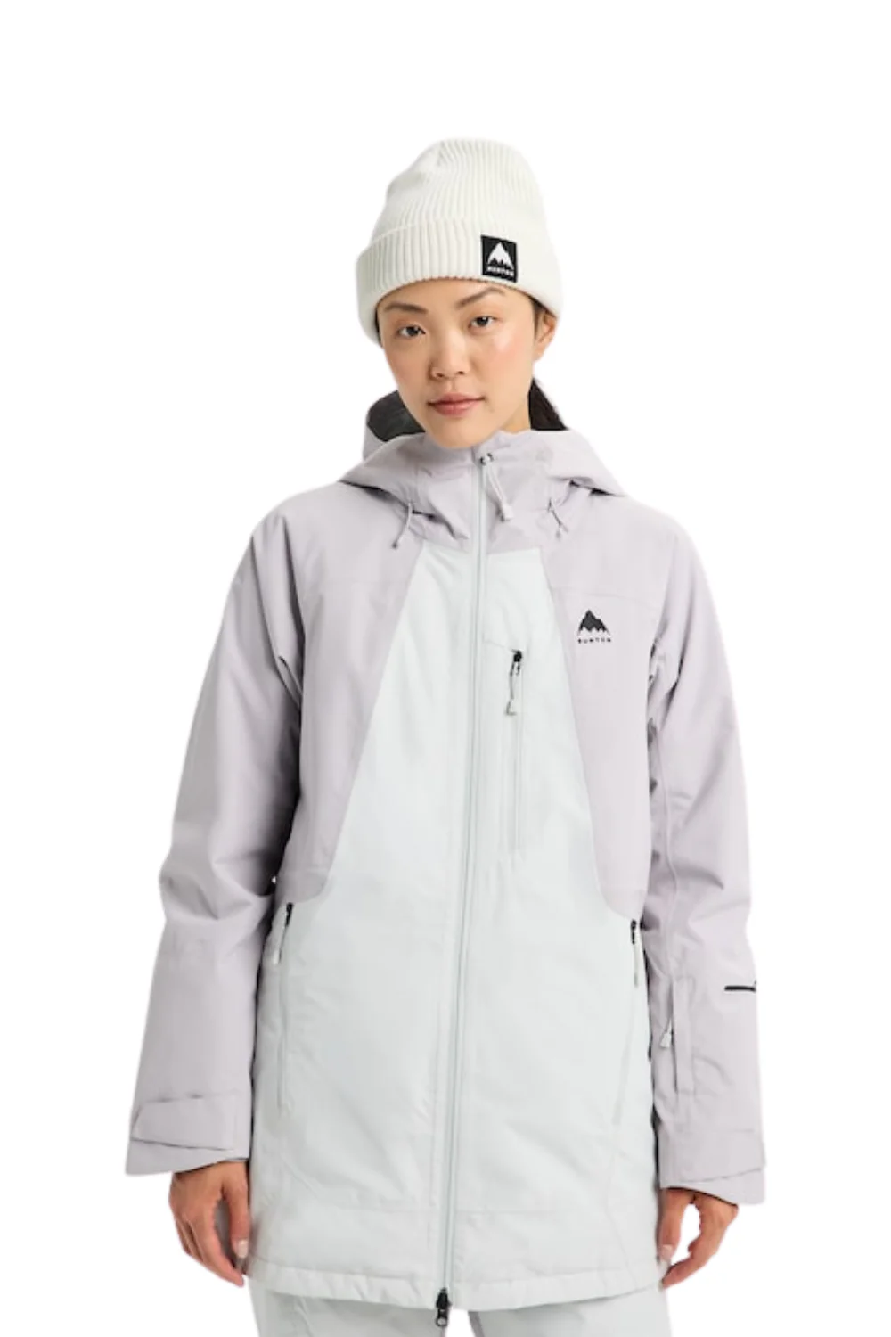 Burton Reserve 2L Insulated Womens Snowboard Jacket Washed Lavender/Gray Cloud