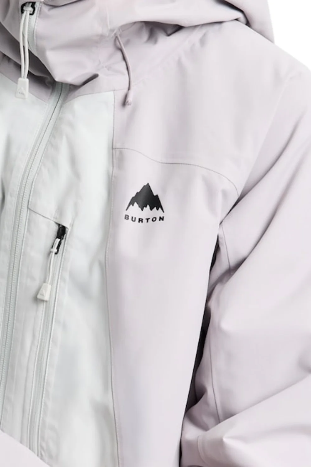 Burton Reserve 2L Insulated Womens Snowboard Jacket Washed Lavender/Gray Cloud - Image 7