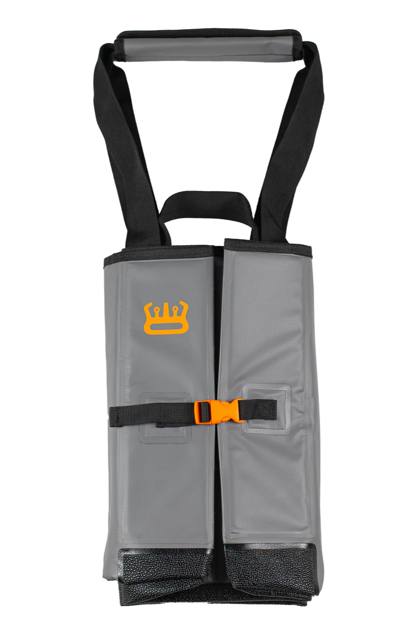 C-Monsta Mini Split Bag Grey/Orange - Image 4
