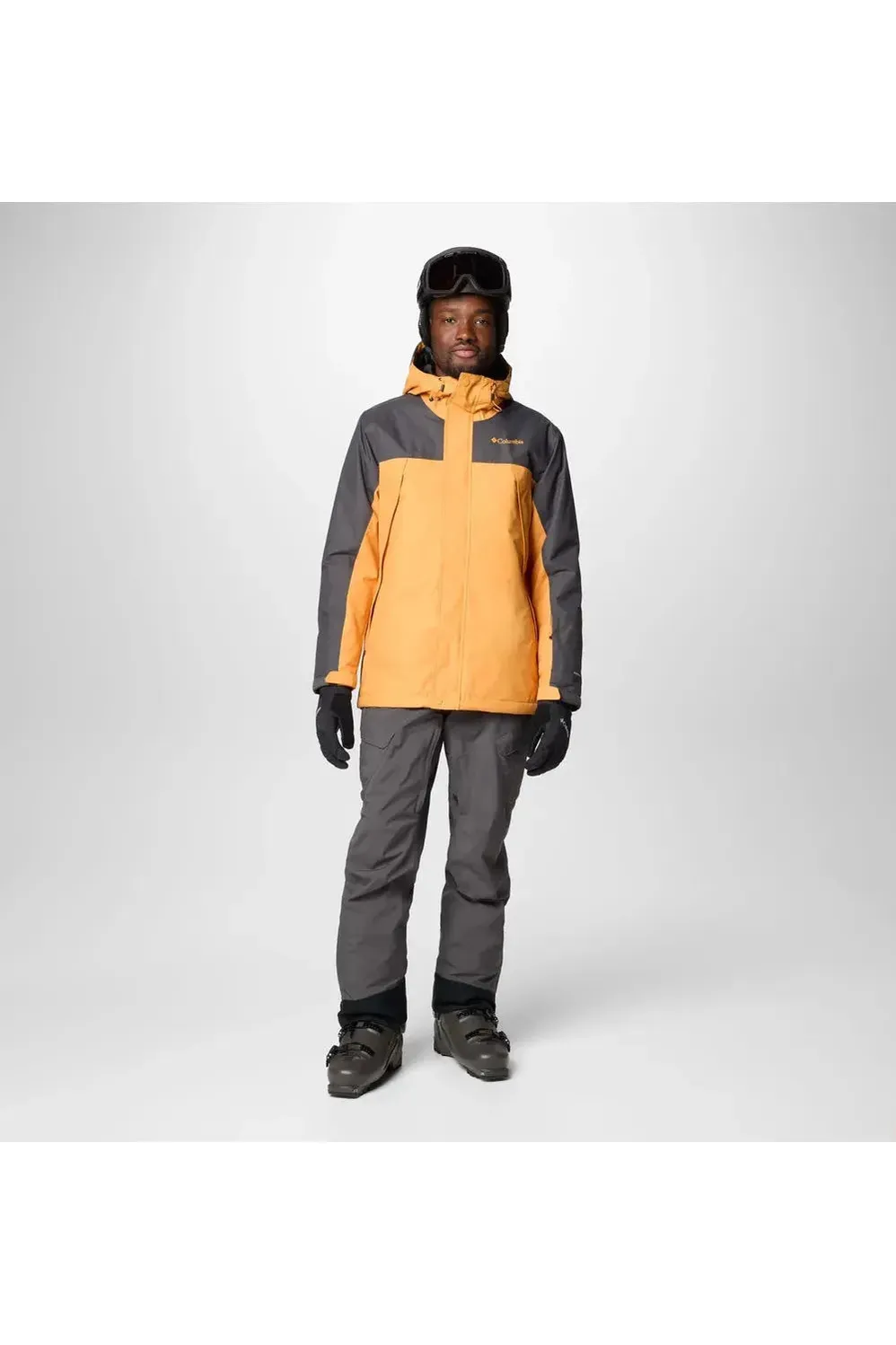 Columbia Powder Stash II Mens Snowboard Pants Shark Black - Image 3