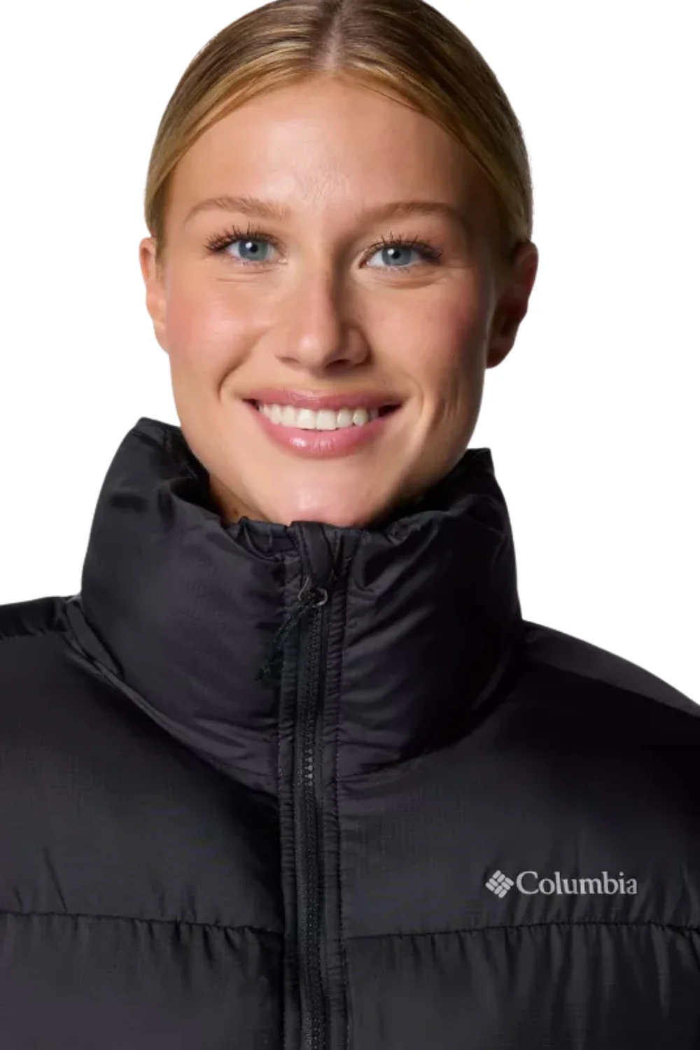 Columbia Puffect II Full Zip Jacket Black - Image 5