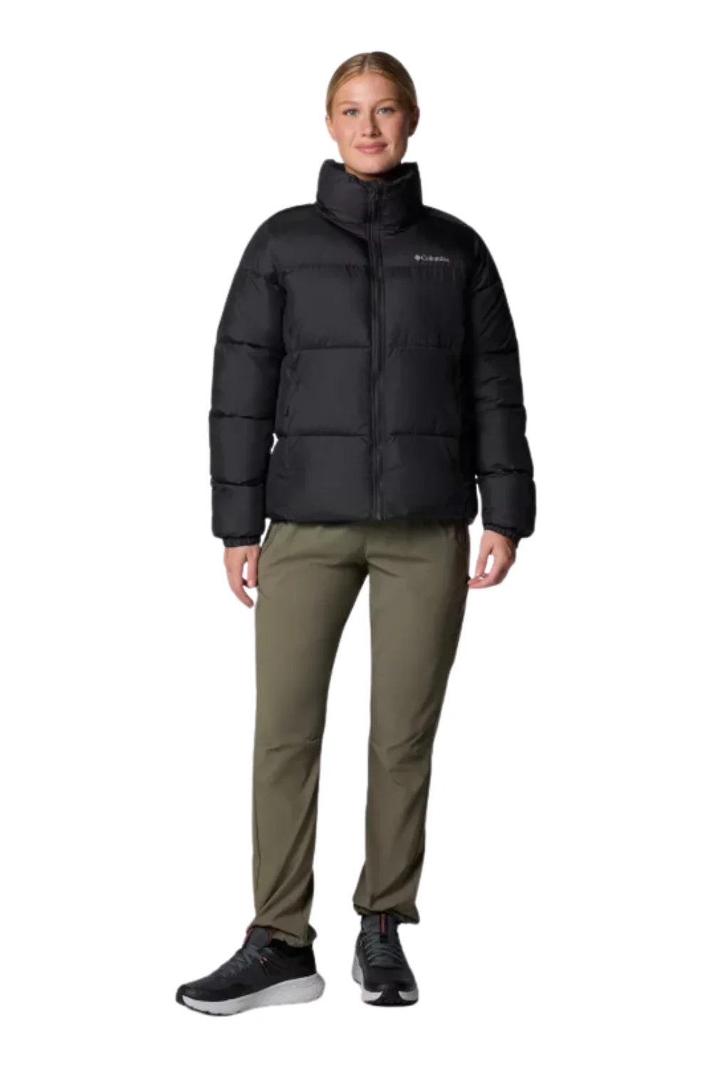 Columbia Puffect II Full Zip Jacket Black - Image 6