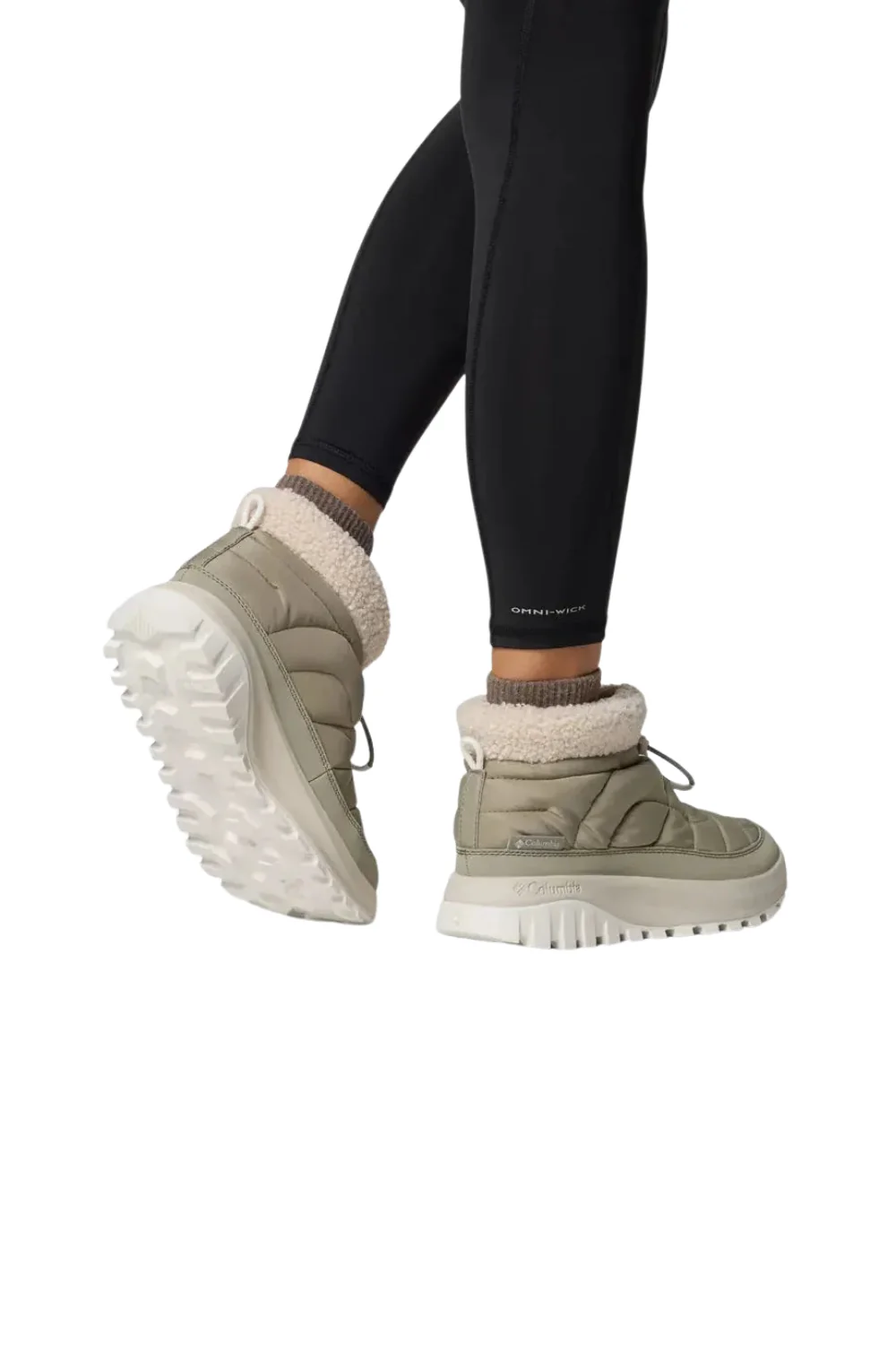 Columbia Snowtrot Shorty Boots Grey - Image 7