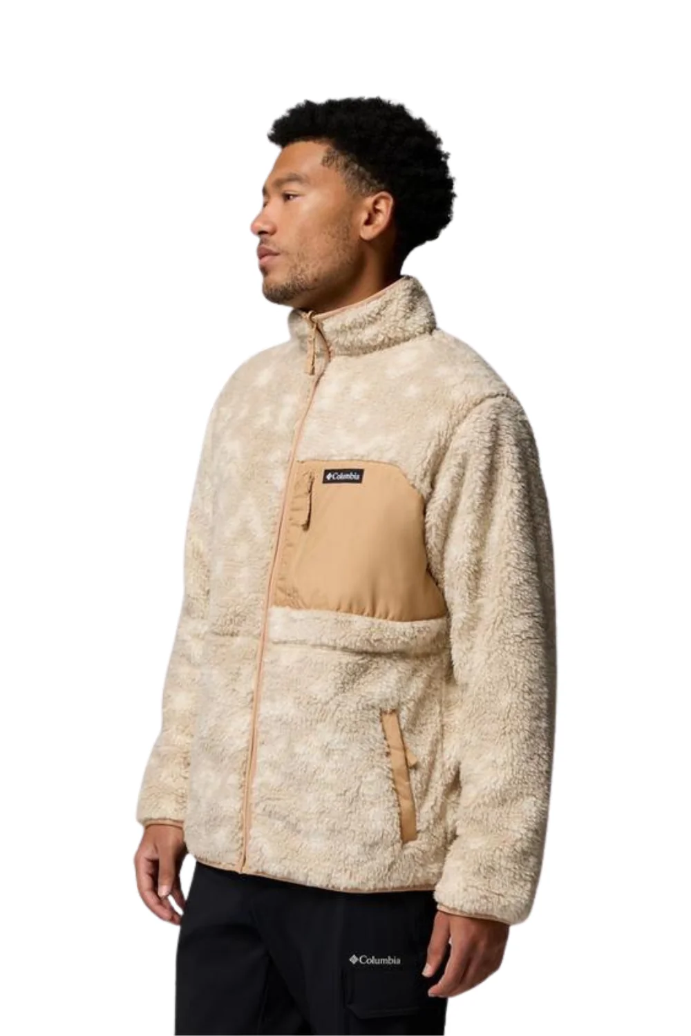 Columbia Winter Pass Reversible Fleece Canoe Dark Stone Peaked Tonal - Image 3