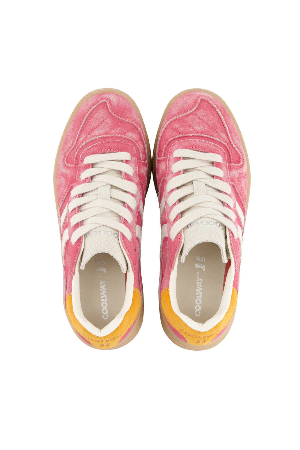 Coolway Goal Womens Shoes Peach Blaze - Image 4