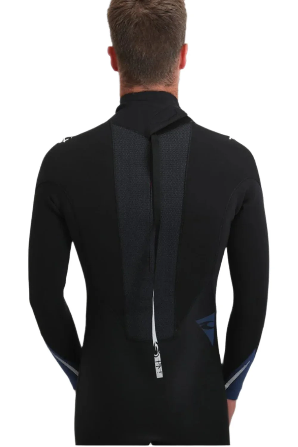 Tiki Tech 4/3mm Mens Wetsuit Back Zip Black/Blue - Image 6