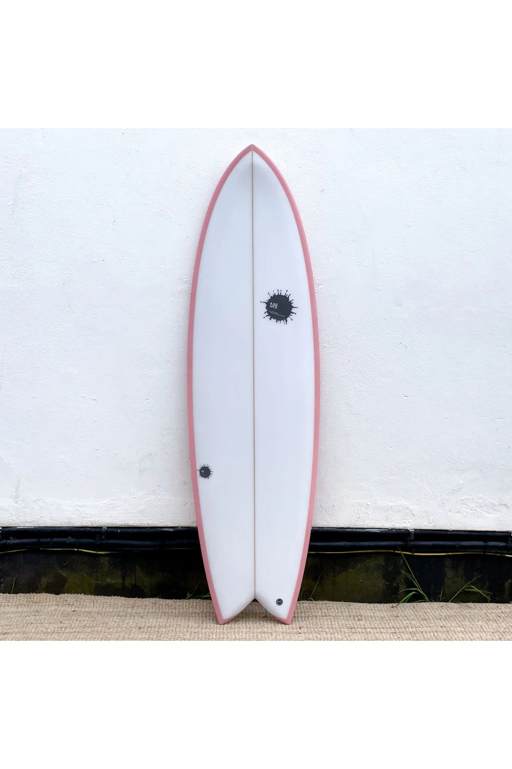 Tiki Custom Surfboard - 5'10 Parrot Twin - Pink - Image 2